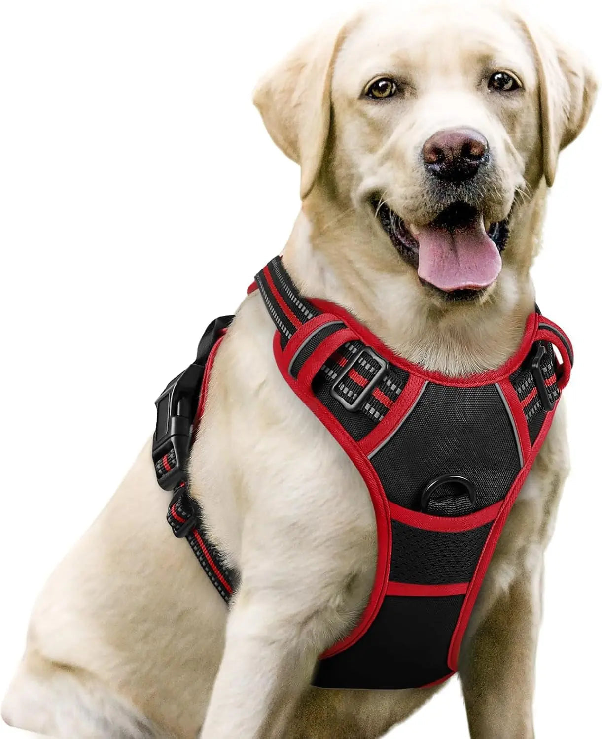 No-Pull Reflective Dog Harness, Heavy-Duty Oxford, Adjustable