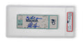 Nolan Ryan Signed September 22, 1993 Original Last Game Ticket Inscribed "My Last Game" PSA 10