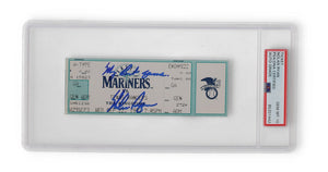 Nolan Ryan Signed September 22, 1993 Original Last Game Ticket Inscribed "My Last Game" PSA 10