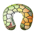 Personalized Stained Glass Mosaic Travel Neck Pillow | Custom Name Gift