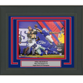 Framed Autographed/Signed Odell Beckham Jr. The Catch New York Giants 16x20 Football Photo Beckett BAS COA