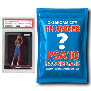 Oklahoma City Thunder PSA 10 Graded Rookie Card Mystery Pack