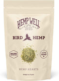 Organic Hemp Hearts for Birds, 8oz Feather Support