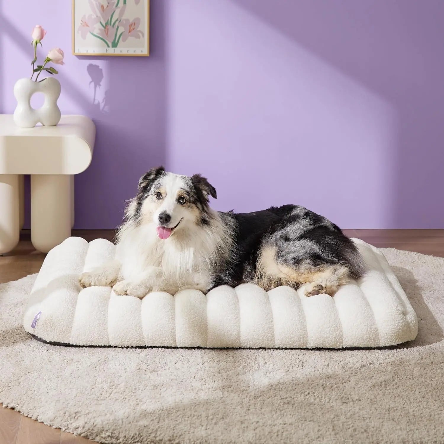 Orthopedic Dog Bed – Waterproof Plush Mat with Washable Cover