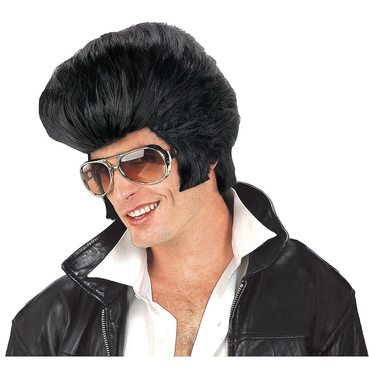 Rock N' Roll Adult Wig - Black