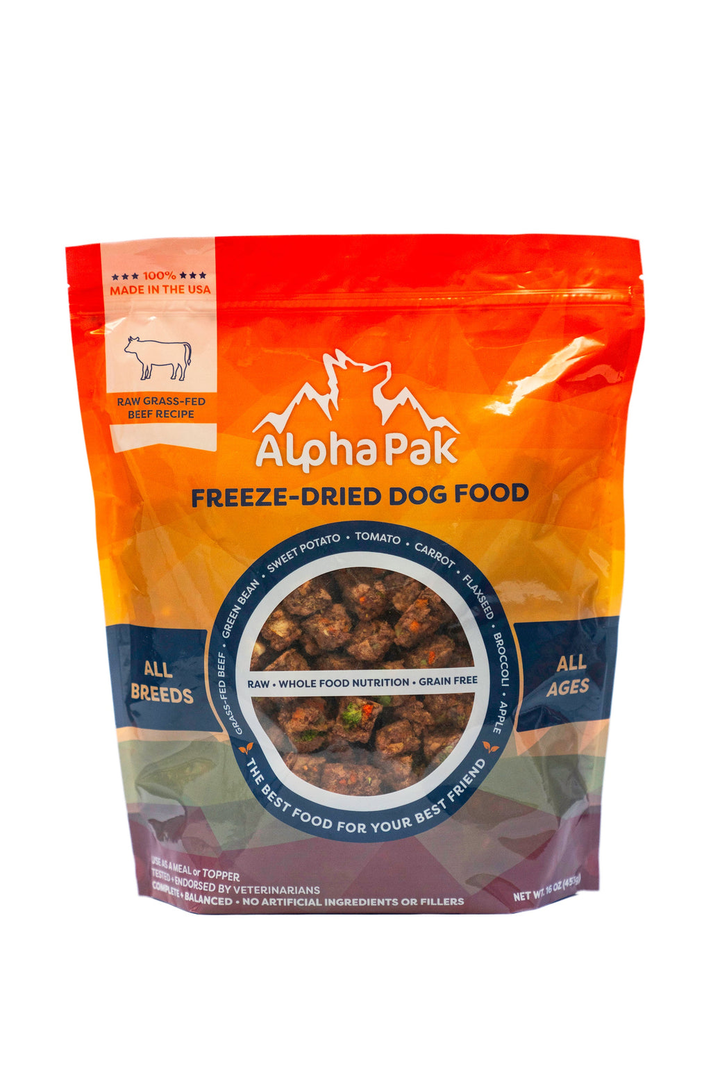 Freeze-Dried Raw Beef — Formulated for Dog Longevity