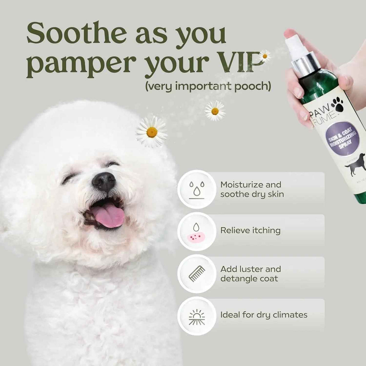 PAWFUME Deshedding Dog Shampoo & Conditioner Probiotic