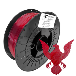 Transparent Ruby Red AF 1.75mm PCTG Filament