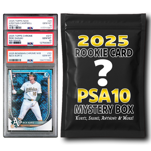 PSA 10 Graded 2025 MLB Baseball Rookie Card Mystery Box (Kurtz, McGonigle, Anthony, Griffin & More!)