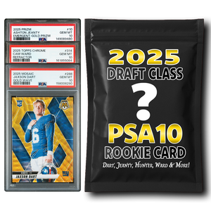 PSA 10 Graded 2025 NFL Football Rookie Card Mystery Box (Ward, Hunter, Jeanty, Dart & More!