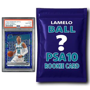 LaMelo Ball PSA 10 Graded Rookie Basketball Card Mystery Pack
