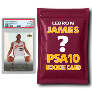 LeBron James PSA 10 Graded Basketball Rookie Card Mystery Pack