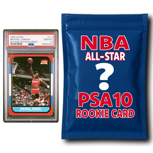 PSA 10 Graded NBA All-Star Basketball Rookie Card Mystery Pack