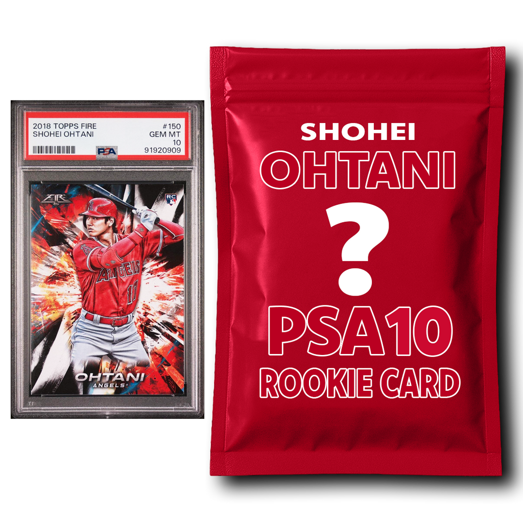 Shohei Ohtani PSA 10 Graded Rookie Baseball Card Mystery Pack