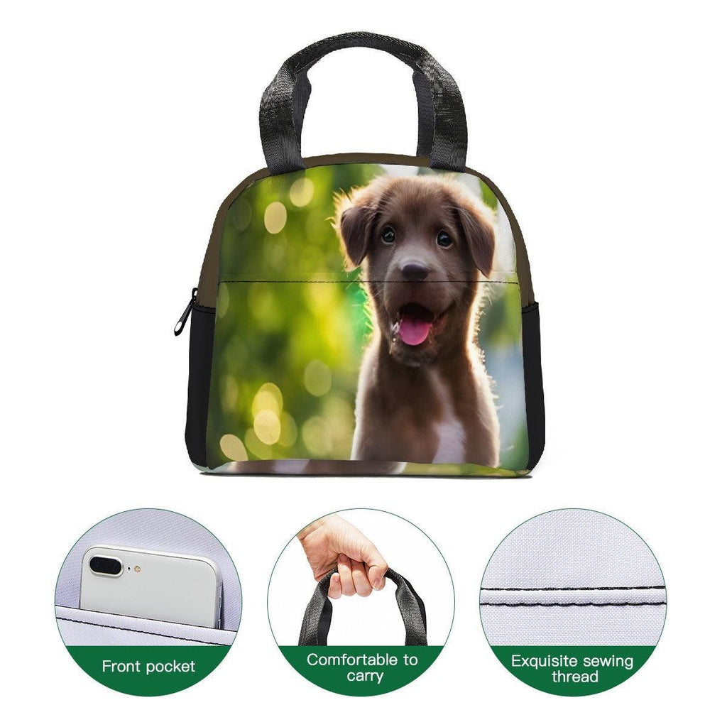 Custom Printed Insulated Lunch Tote Bag - Upload your Photo