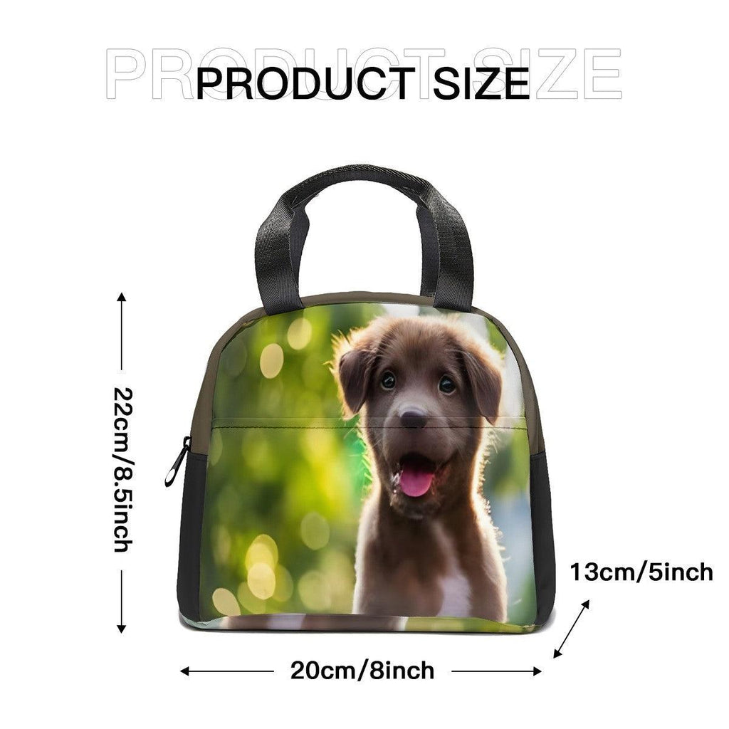 Custom Printed Insulated Lunch Tote Bag - Upload your Photo