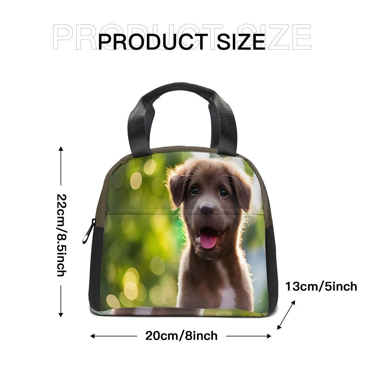 Custom Printed Insulated Lunch Tote Bag - Upload your Photo