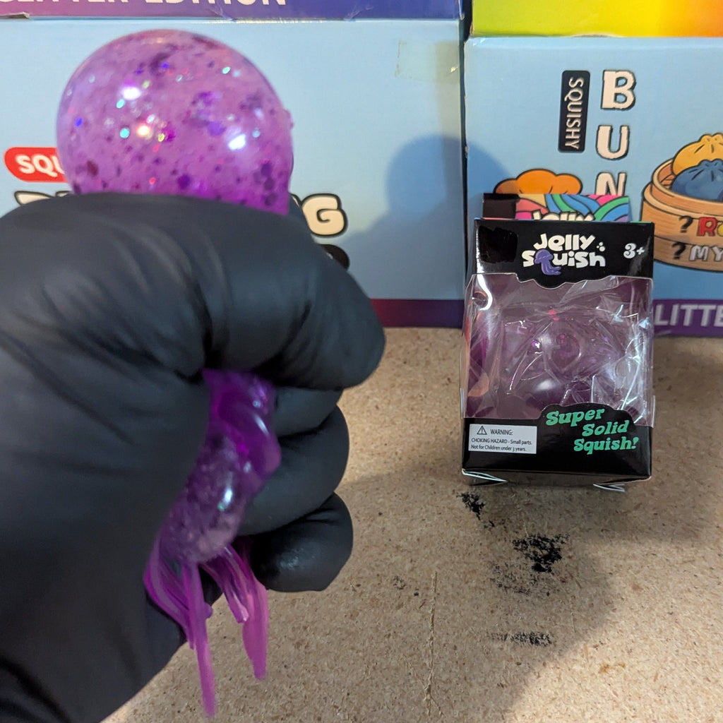 Purple Wannabe Jellysquish Jellyfish (Water Squish)