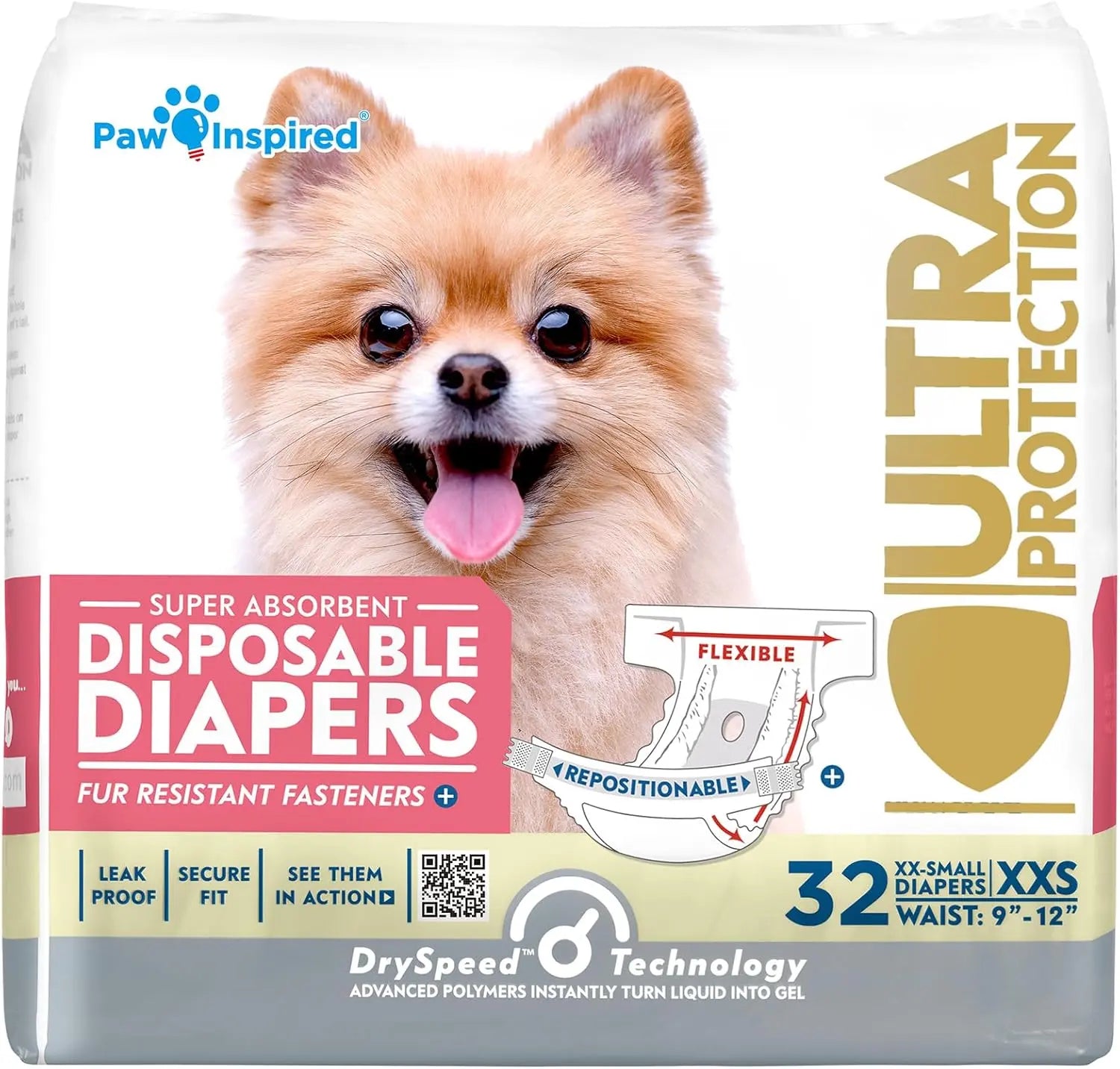 Disposable Dog Diapers – Leakproof Protection