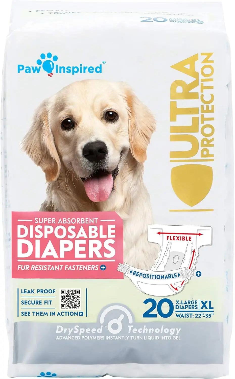 Disposable Dog Diapers – Leakproof Protection