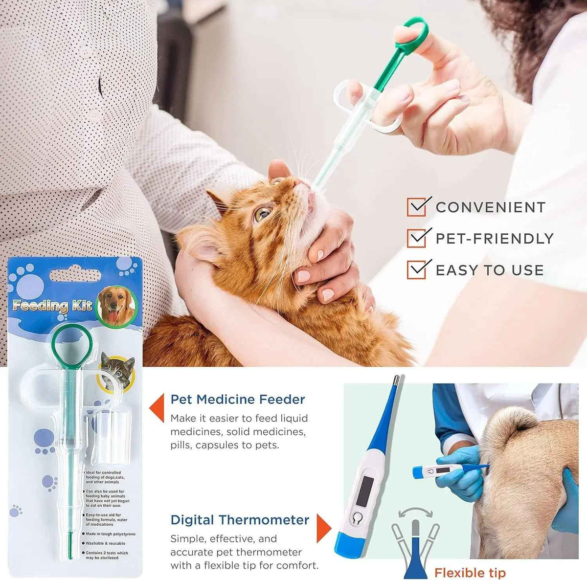 Pet First Aid Kit – 100+ Piece Emergency Travel Kit