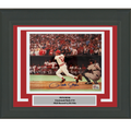 Framed Autographed/Signed Pete Rose Cincinnati Red 8x10 Baseball Photo Athlete Hologram COA Holo #2