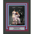 Framed Autographed/Signed Bob Boone & Pete Rose Dual 1980 World Series Philadelphia Phillies 16x20 Baseball Photo JSA COA