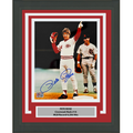 Framed Autographed/Signed Pete Rose Cincinnati Red 8x10 Baseball Photo Athlete Hologram COA Holo #3
