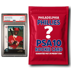 Philadelphia Phillies PSA 10 Graded Rookie Card Mystery Pack
