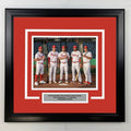 Framed Schwarber, Hoskins, Harper, Castellanos, Realmuto Philadelphia Phillies 8x10 Baseball Photo