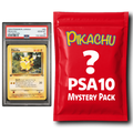 Pikachu PSA 10 Graded PKM Card Mystery Pack Trading Card Game