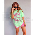Pink Summer Vibes – Vibrant Aesthetic Seasonal Graphic