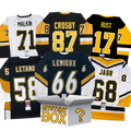 Autographed/Signed Pittsburgh Hockey Jersey Mystery Box with PSA JSA or Beckett COA