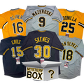 Autographed/Signed Pittsburgh Baseball Jersey Mystery Box with PSA JSA or Beckett COA