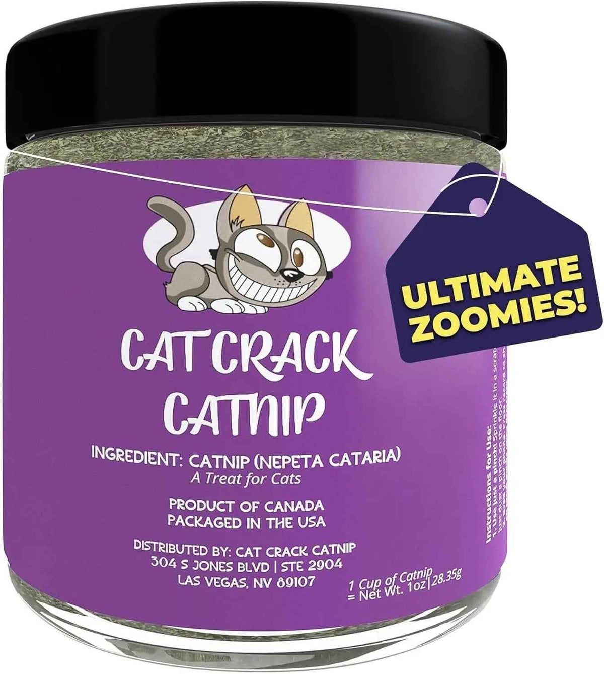 Premium Natural Catnip Blend for Cat Play & Training