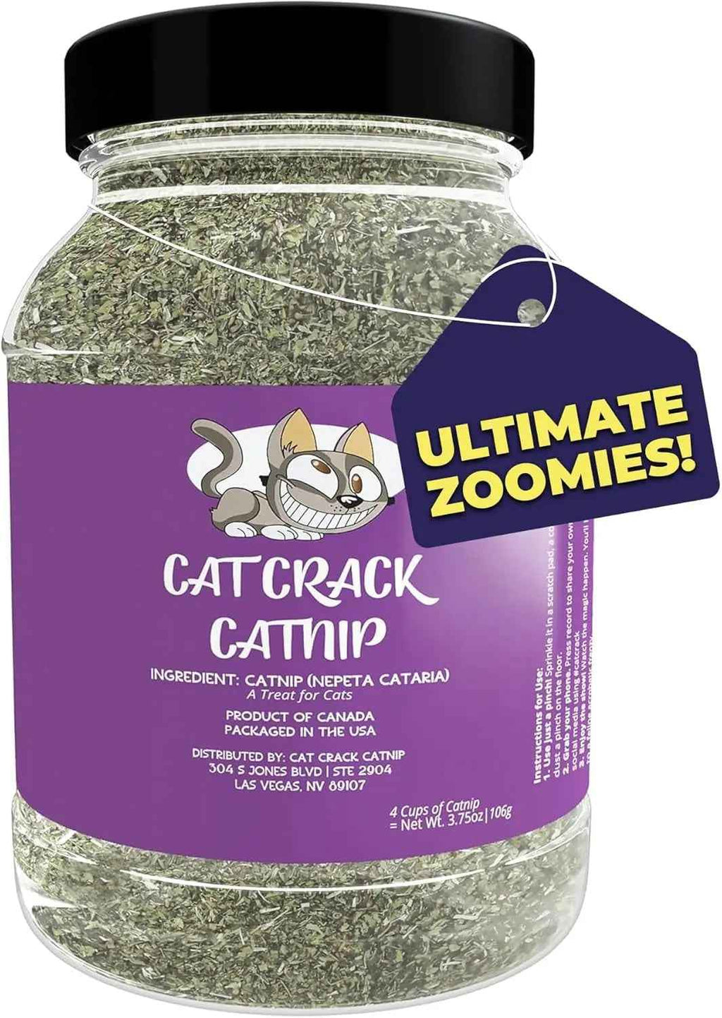 Premium Natural Catnip Blend for Cat Play & Training