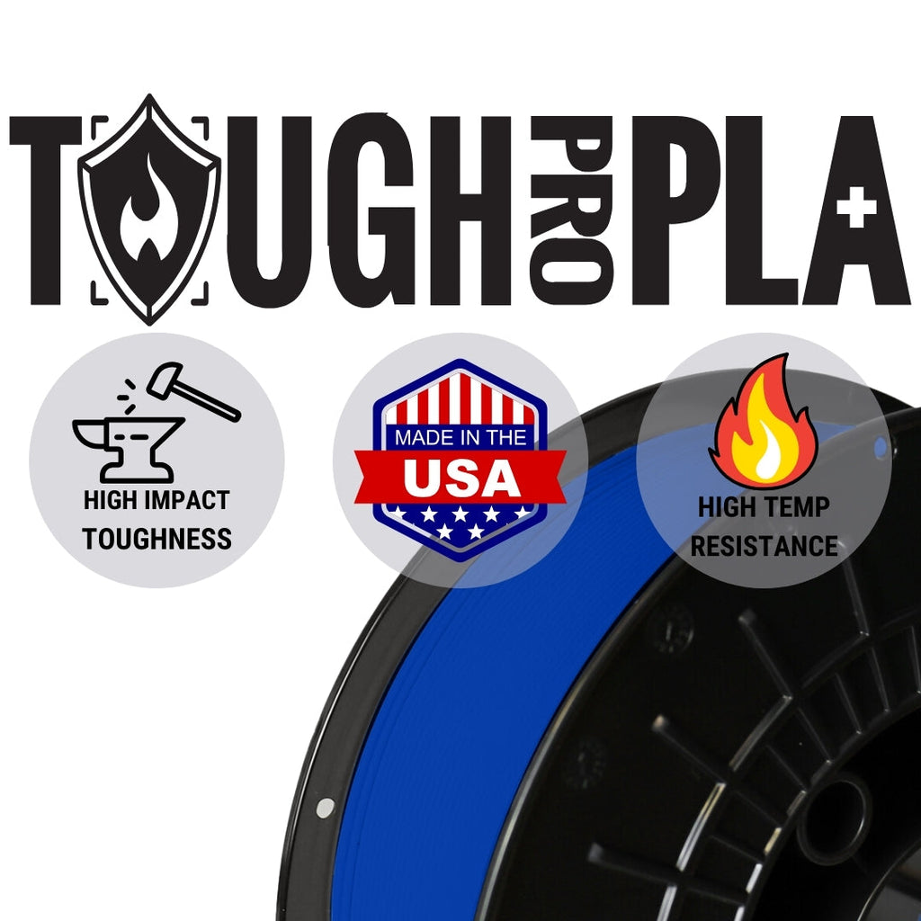 Ice White AF 1.75mm Tough Pro PLA+ Filament Made in the USA!