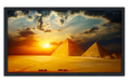 Professionally Framed Ancient Pyramids of Giza Egypt Skyline High-Resolution Panoramic Photo 12x22 Wall Art