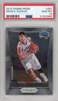 Graded 2012-13 Panini Prizm Nikola Vucevic #267 Rookie RC Basketball Card PSA 10 Gem Mint