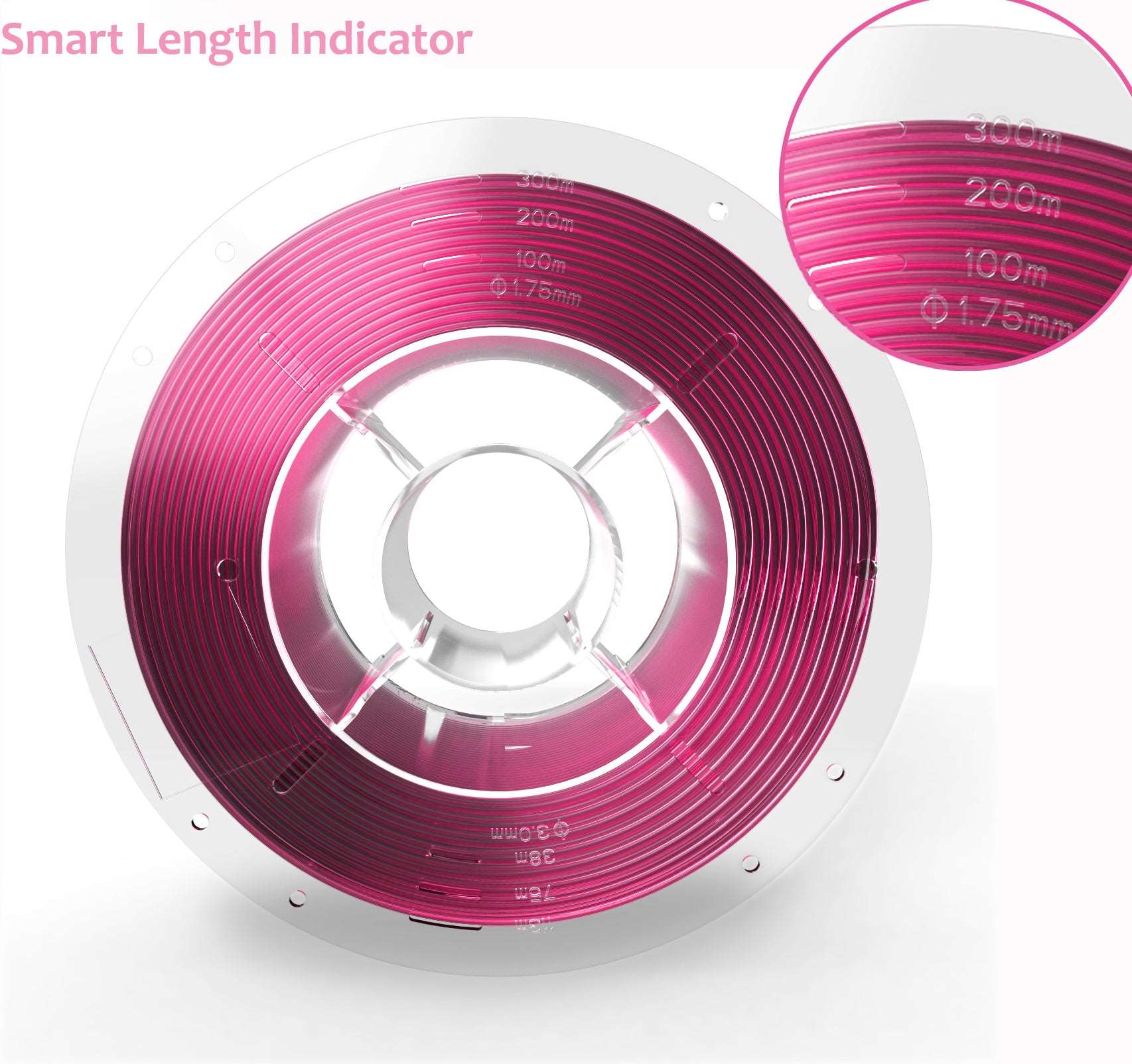 All Colors, PETG Filament 1.75mm 1kg/2.2lb, SainSmart PRO-3 Series