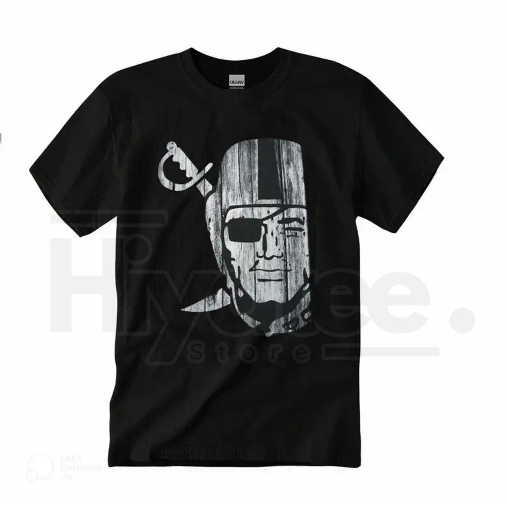"Raider Nation" – Classic Silver and Black Football Fan Unisex Trend Tee