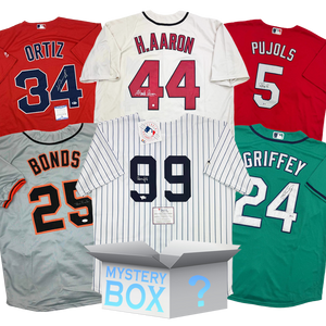 Random Autographed/Signed Baseball Jersey Mystery Box with PSA JSA or Beckett COA