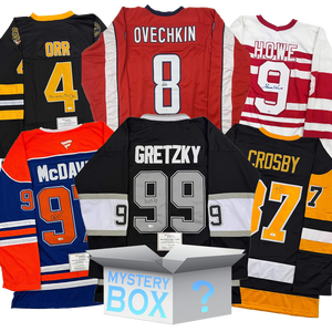 Random Autographed/Signed Hockey Jersey Mystery Box with PSA JSA or Beckett COA