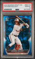 Graded 2023 Topps Bowman Draft S/E Jackson Holliday #BDC118 Rookie RC Baseball Card PSA 10 Gem Mint
