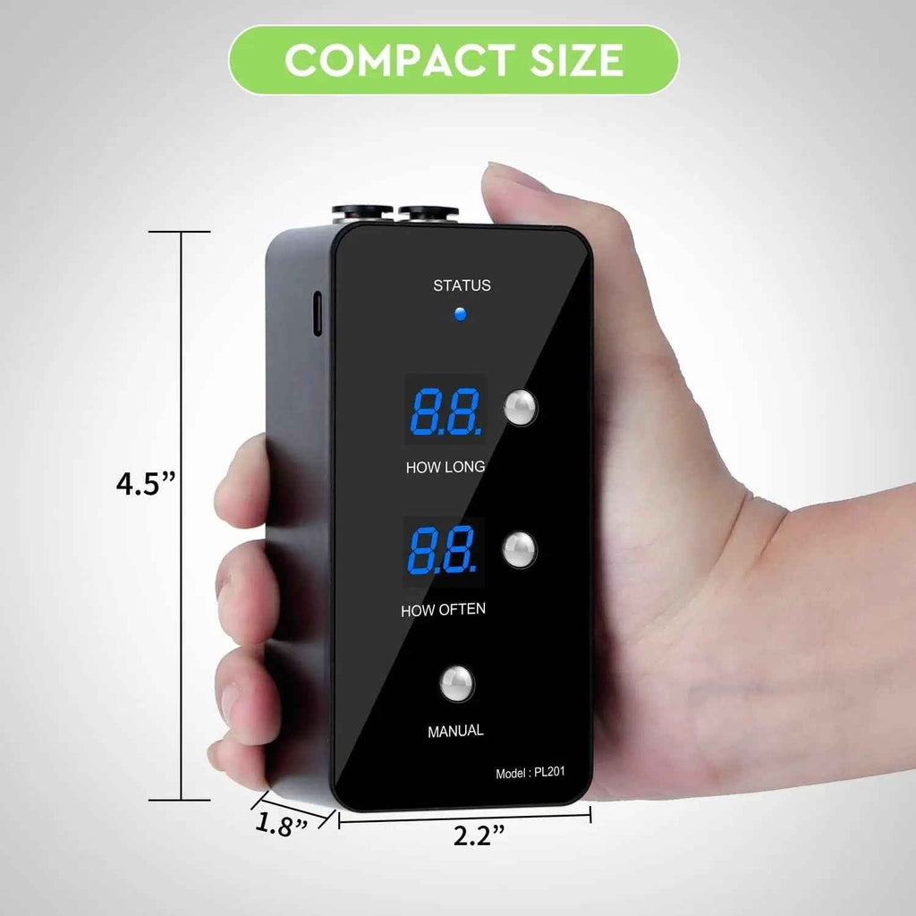 Reptile Misting System with Timer & Two Adjustable Nozzles