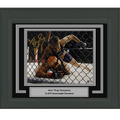 Framed Autographed/Signed Thug Rose Namajunas UFC MMA Ultimate Fighting 8x10 Photo Beckett BAS COA