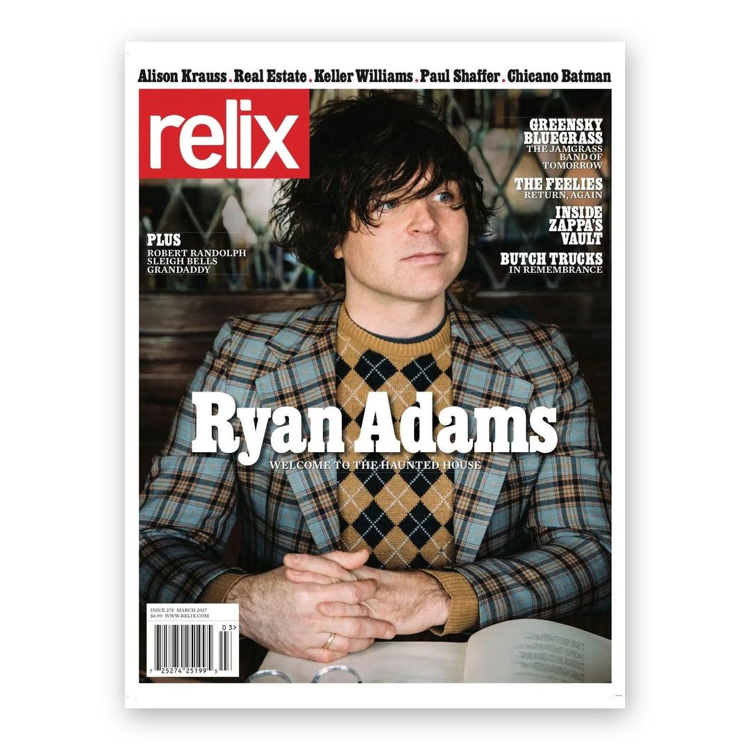Ryan Adams - March 2017 Relix Issue