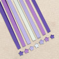 Lucky Star Origami Paper Strips Set – 540 Sheets, 27 Colors