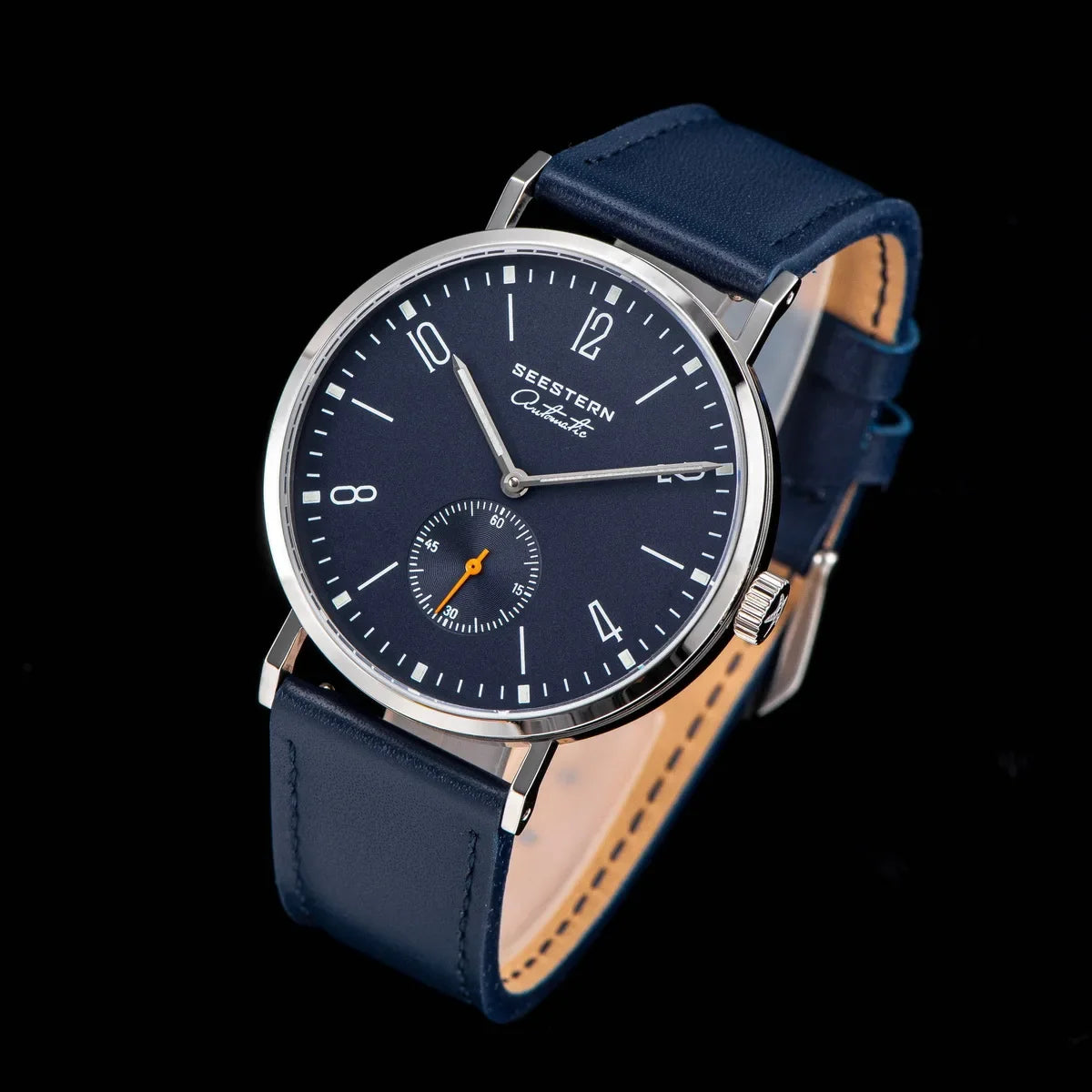 Men's Ultra-Thin Automatic Dress Watch – Stainless Steel Business Watch