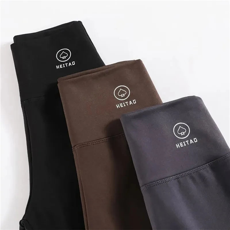 Women's High-Waist Leggings, Thermal Yoga Sports Tights